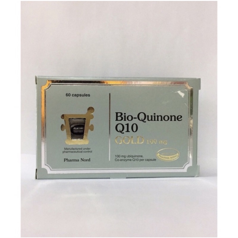 ORI Pharma Nord Bio-Quinone Active Q10 Gold supplement 100mg 60 Capsules