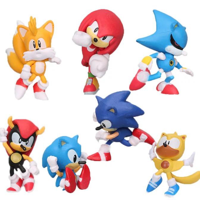 ACTION FIGURE MOVIE SONIC THE HEDGEHOG FIGURE 4 5CM SONIC SHADOW