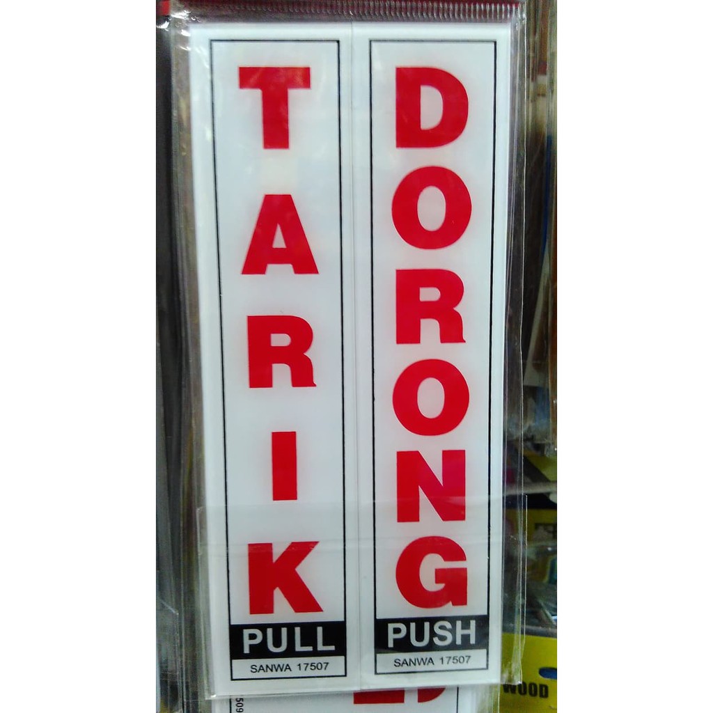 

[Promo] label tarik dorong Limited