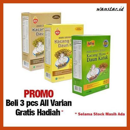 

NUTRISI-BUMIL- AFIS LIFE PRO ASI BOOSTER SUSU BUBUK KEDELAI KACANG HIJAU DAUN KATUK - COKELAT