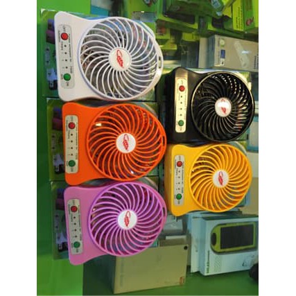 Promo kipas angin mini portable F95B charger baterai 18650