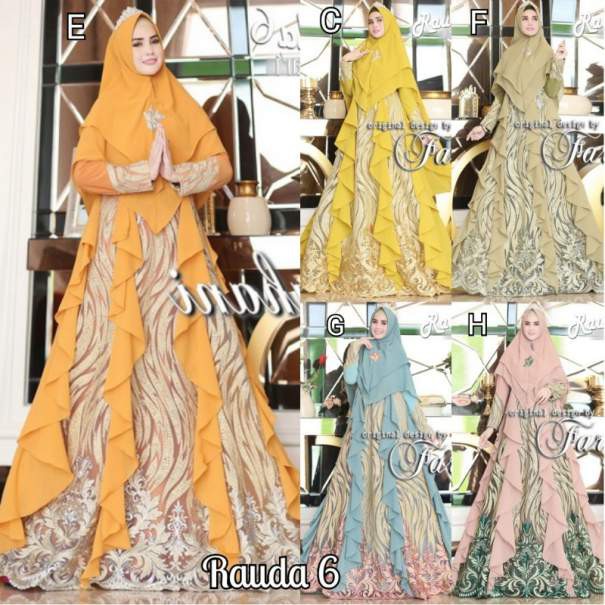 Gamis RAUDA 6 Original by FARGHANI
