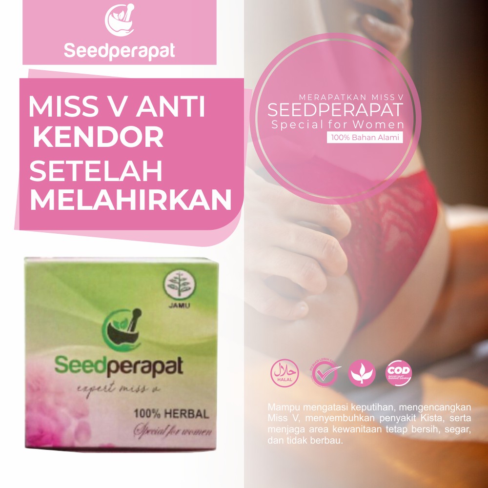 SEED PERAPAT Obat Perapat Vagina Kewanitaan  Pil Perawan Kembali Obat Mengembalikan Keperawanan