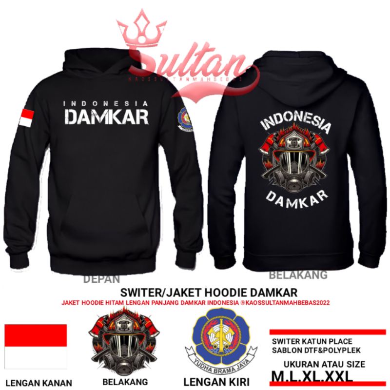 HOODIE DAMKAR//JAKET HOODIE DAMKAR