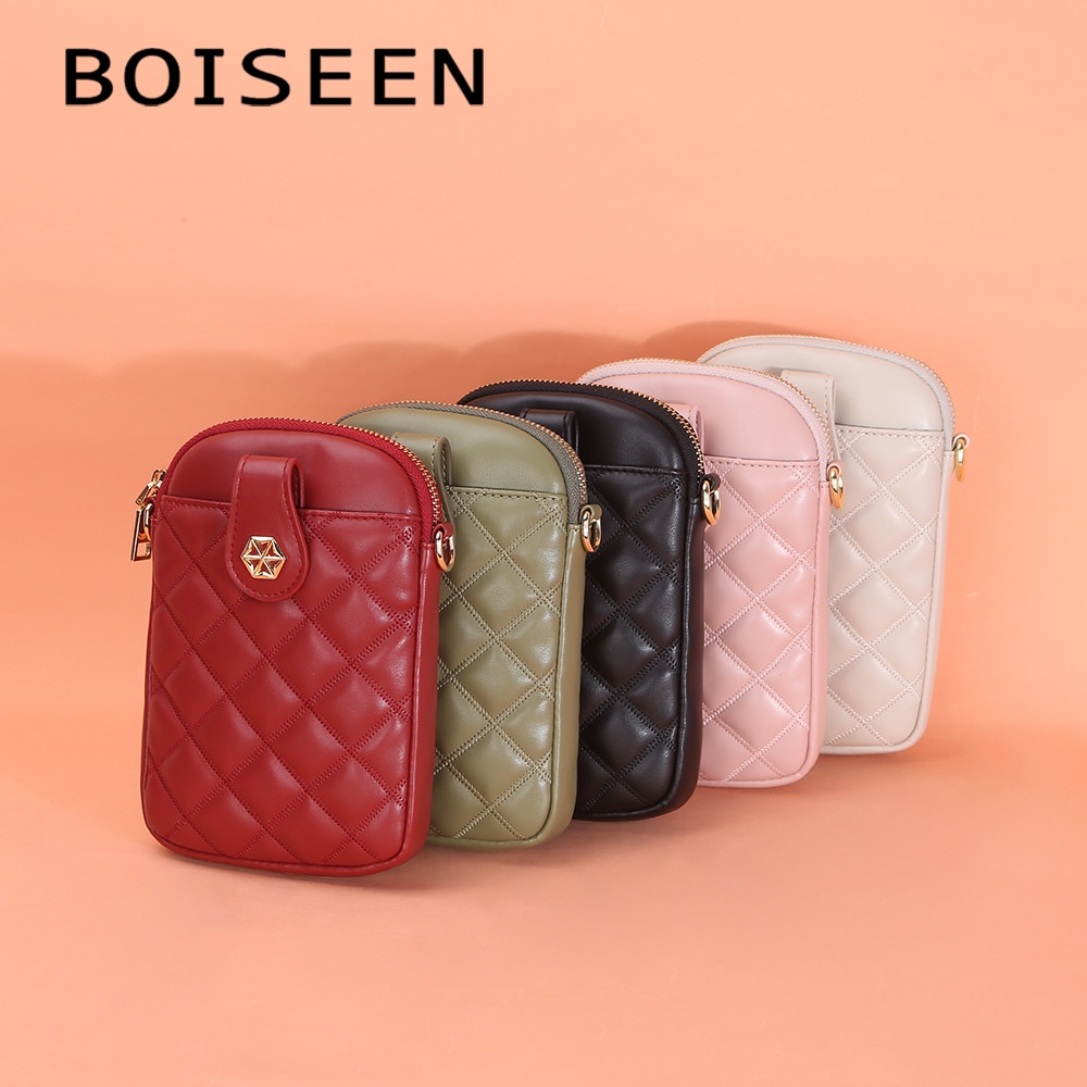 BOISEEN N1890 Tas Selempang Wanita Dompet Panjang Wanita Dompet Handphone Sling Bag WATCHKITE WKOS