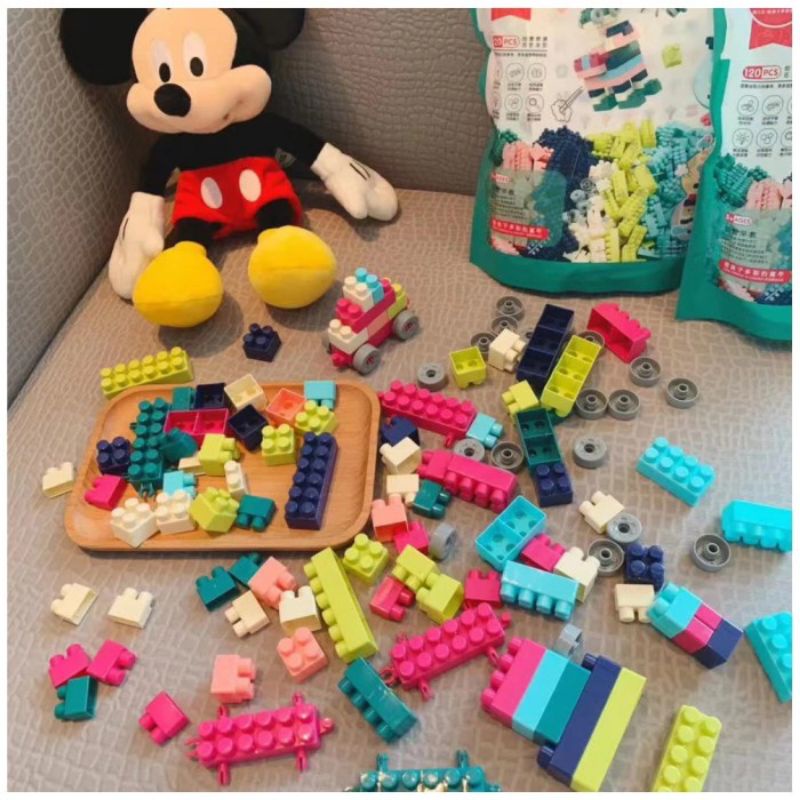 Mainan Bricks Lego Block 120pcs Edukasi