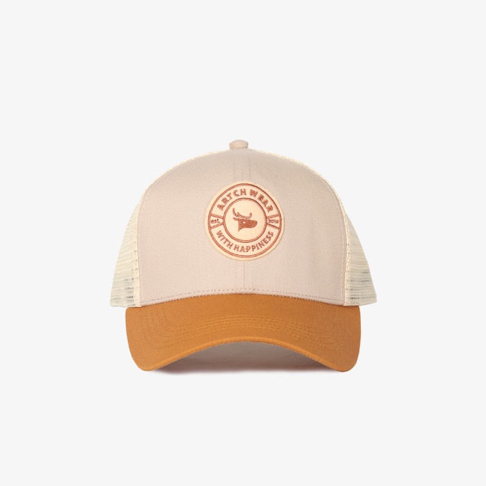 Topi Pria Artch Topi Trucker Caramel(P0T8) Topi Distro Keren BEST SELLER Topi Pria Original Topi Dis