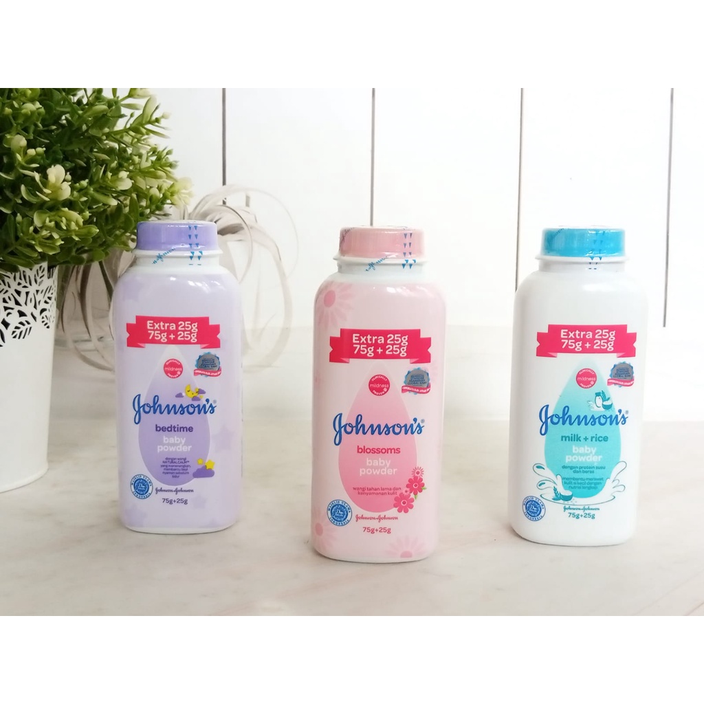 Johnsons's Baby Powder Botol 75g+25g