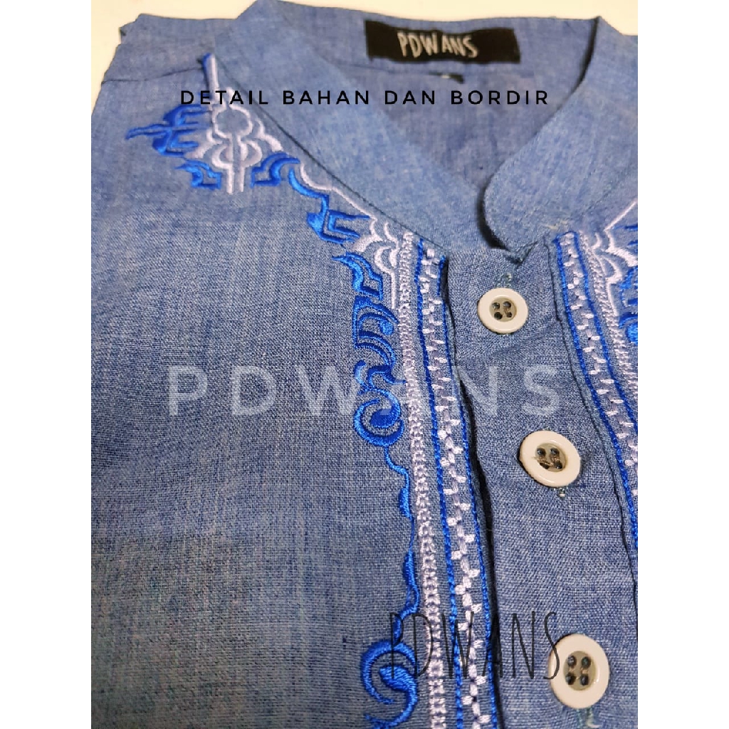 Setelan Koko Pakistan Anak Warna Motif 5 6 7 8 9 10 Tahun BGM04A - PDWANS