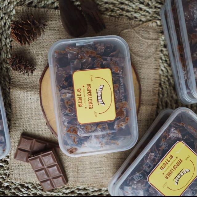 

Keripik pisang coklat Lumer