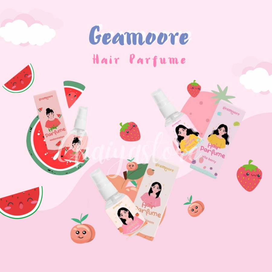 Hair Parfume by Geamoore Parfum Rambut dan Hijab/Parfum rambut/Parfum
