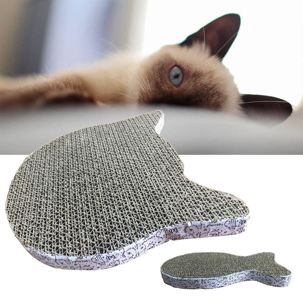 Alas Papan Garukan Kucing SOLIGHTER Lucu Kitten Product Scratcher Peralatan Mainan Cakar Cakar
