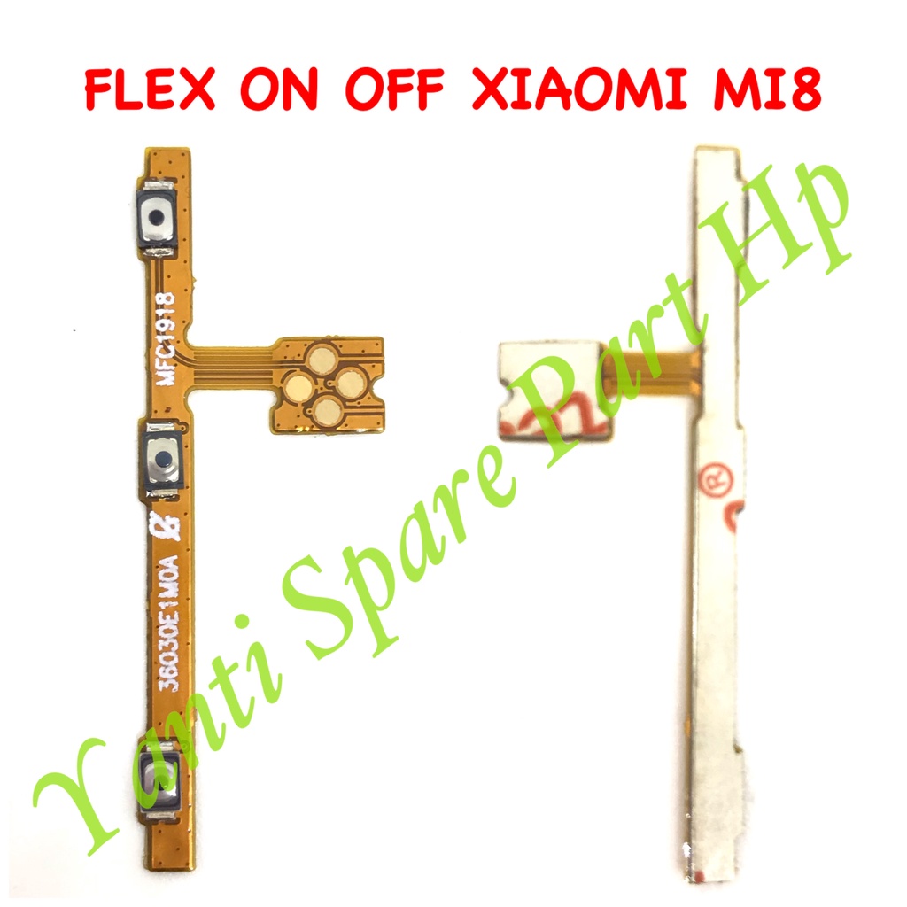 Flexible On Off Xiaomi MI8 Original Terlaris New