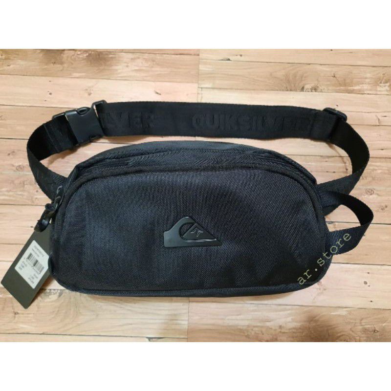 TAS WAISTBAG QUICKSILVER TAS SELEMPANG QUICKSILVER PREMIUM LOGO BESI