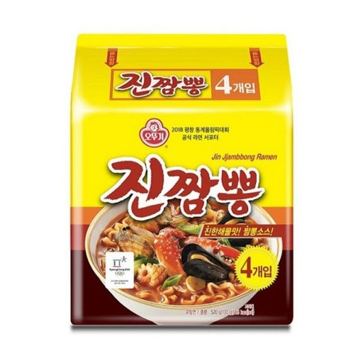 

Ottogi Jin Jjambong Ramen 520 gr* (pack)