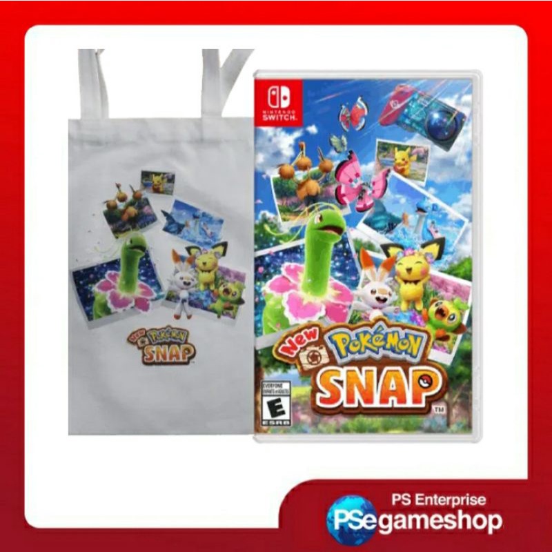 Switch New Pokemon Snap + Extra Bag (English)