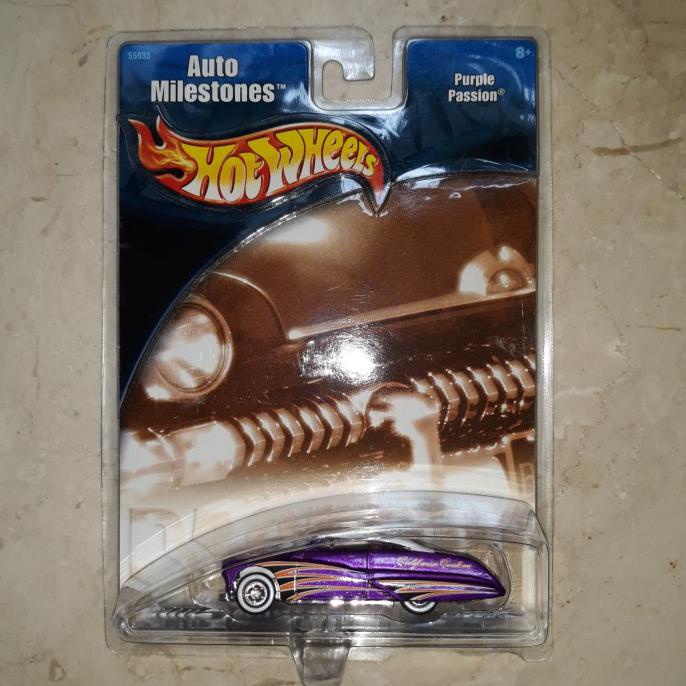 Trendi Hot Wheels Hotwheels Purple Passion Auto Milestones Hemat