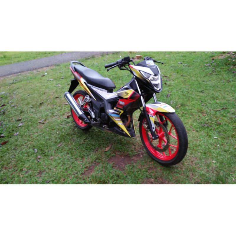 Decal Sonic Full Bodi, Sonic 150R, Desain Bebas Request Striping Sonic