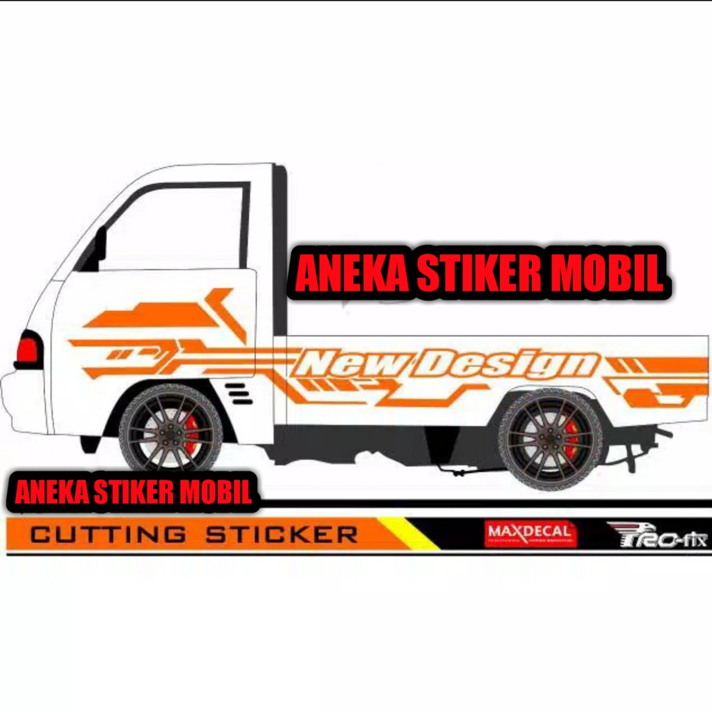 Jual STICKER PICK UP SS FUTURA CUSTOM NAMA Indonesia Shopee Indonesia