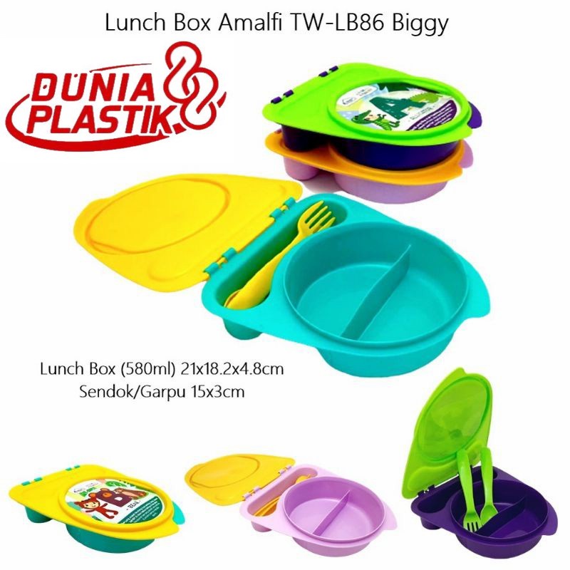 Lunch Box Set Amalfi Sendok+Garpu