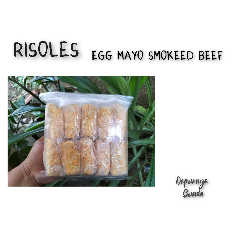 

Risoles Egg Mayo Smokeed Beef
