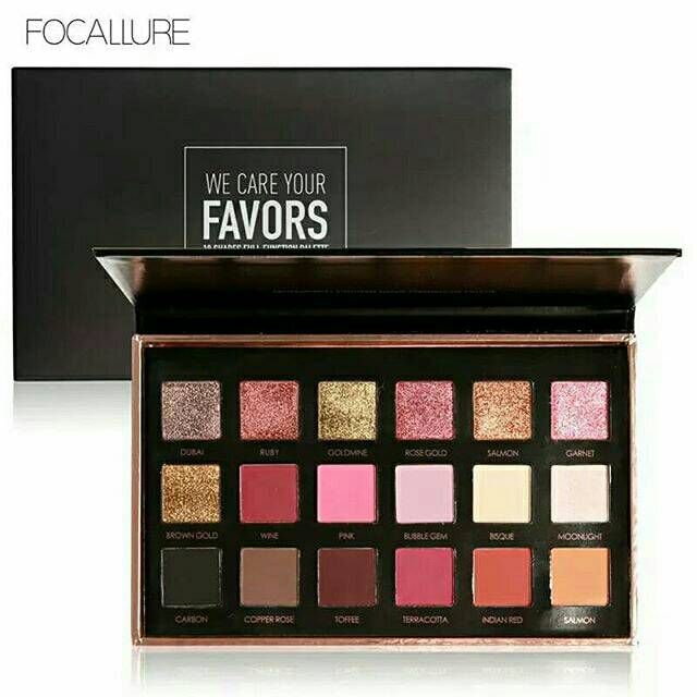 FOCALLURE 18 EYESHADOW PALETTE