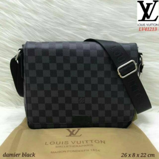 Tas Selempang Pria LV (Louis Vuitton) 41213 Semi Premium