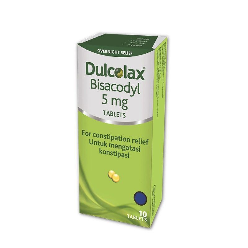 Dulcolax Isi 10 Tablet - Mengatasi Susah BAB