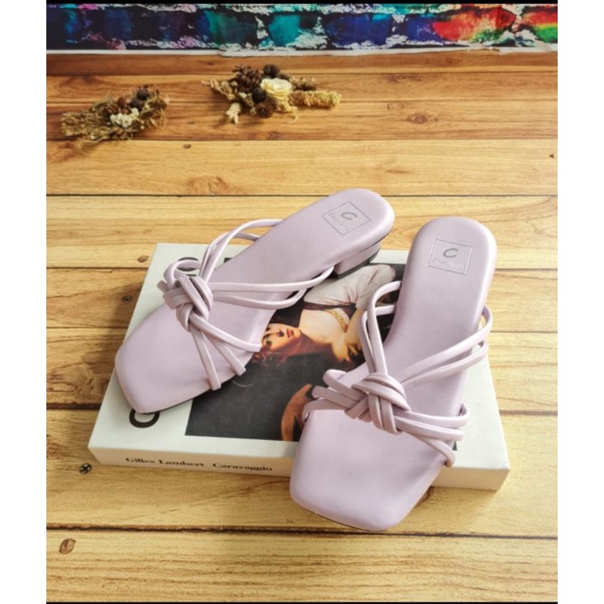 ABBUSHOES Aj 19 hak tahu tali keong margaretta 3cm