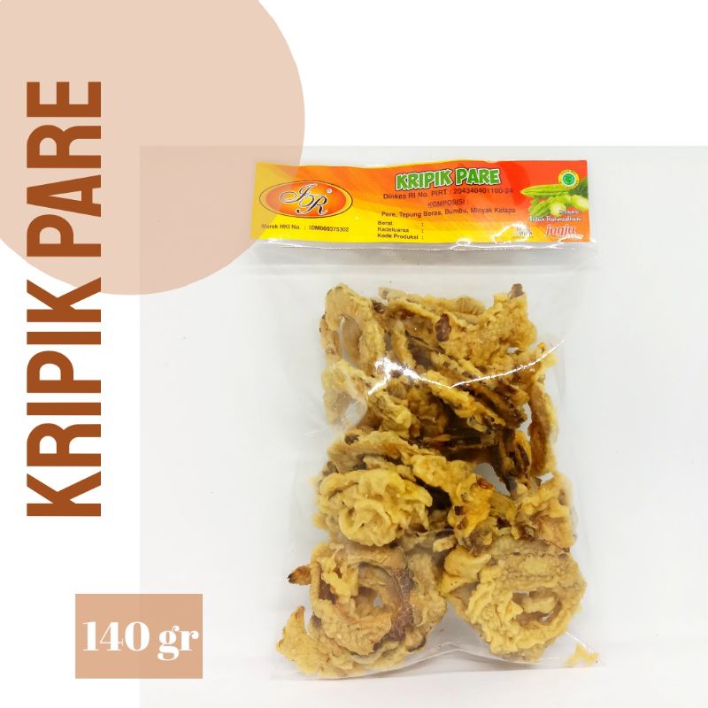 

Kripik Keripik Pare Original 140 gram Intan Rahmadhani Snack IR Oleh Oleh Jogja