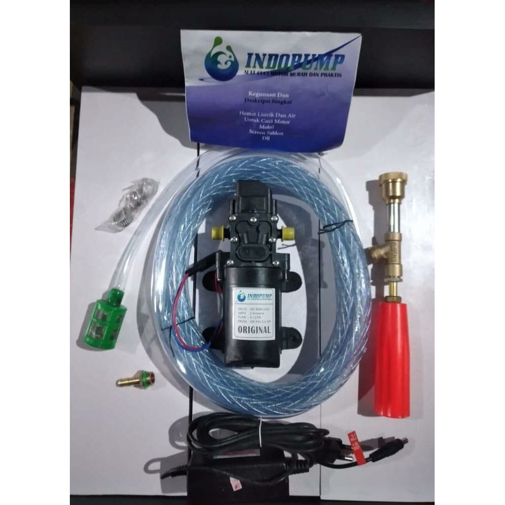 Steam mini portable alat cuci mobil, motor, ac, Set Steam Power Sprayer Portable