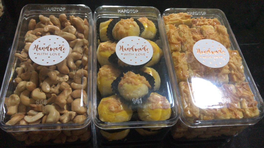 Toples Cookies Persegi Panjang Hardtop 901 350gr