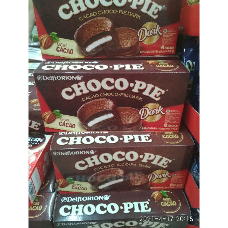 

DelfiOrion Choco pie 6pack x 30g