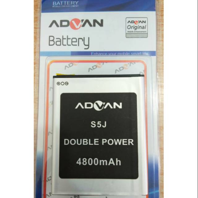 Baterai Advan S5J S 5 J Double Power