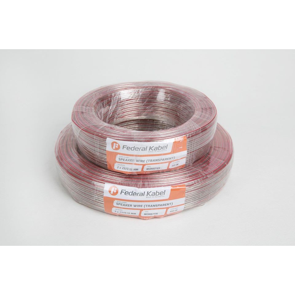 Federal Kabel Speaker (Silver Shadow) 2x23/0.12mm 100m