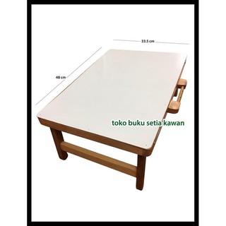 Meja Belajar Lipat Polos Uk 48X33 5Cm 0339046 Shopee Meja Belajar Lipat Polos Uk 48X33 5Cm 0339046 Shopee