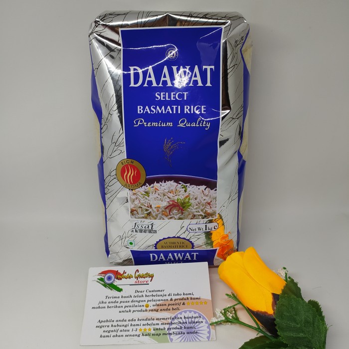 

fs2011bb Basmati Rice Daawat Select 1Kg Sv012Ss