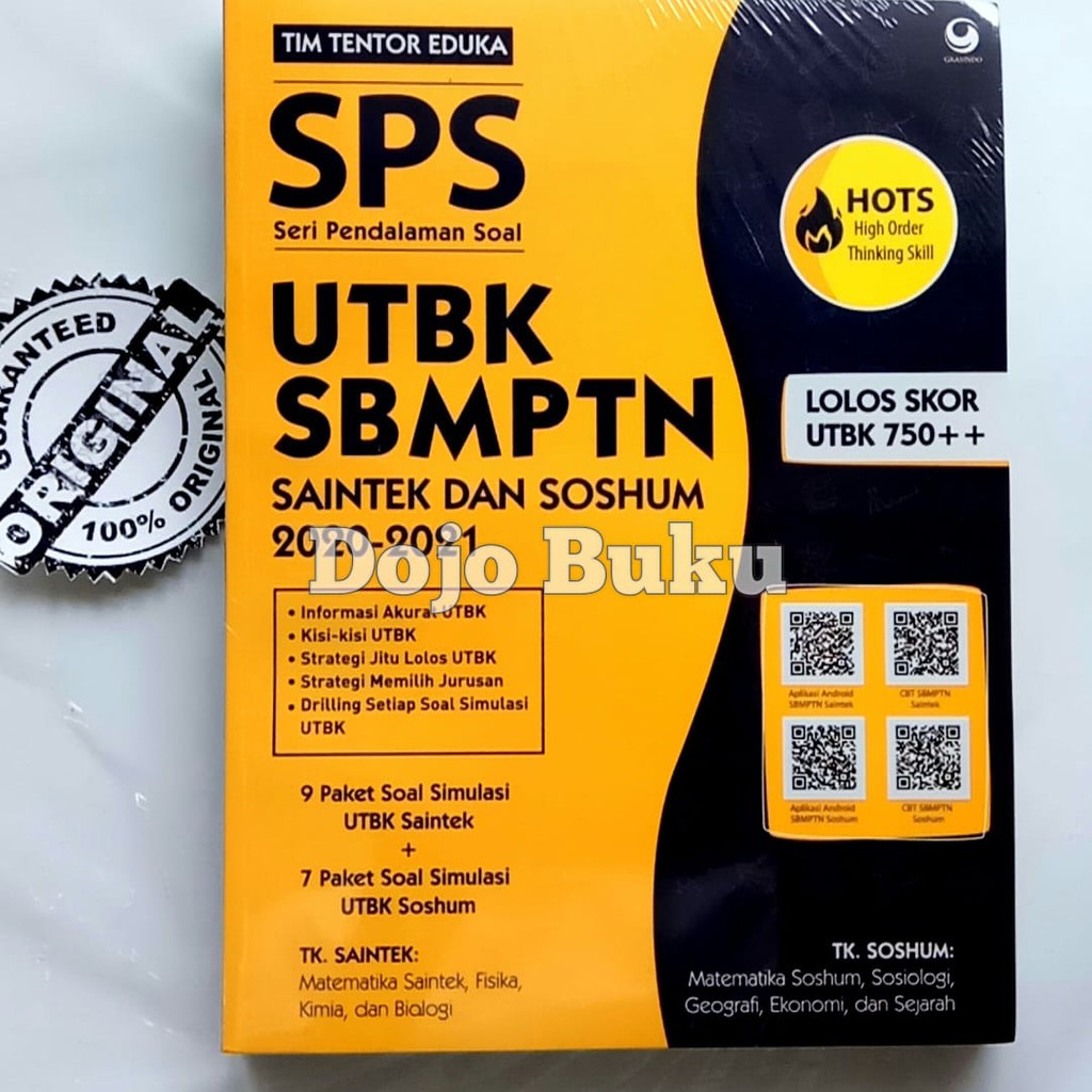 Seri Pendalaman Soal Sbmptn Saintek Dan Soshum 2020 2021 Tim Tentor Shopee Indonesia