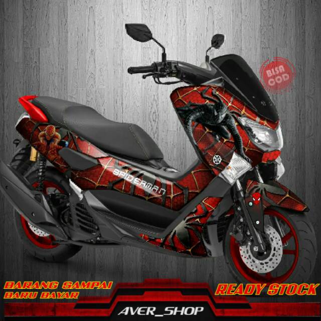 Decal nmax old full body Striping motor nmax 155 Stiker nmax variasi Sticker motor nmax fullbody