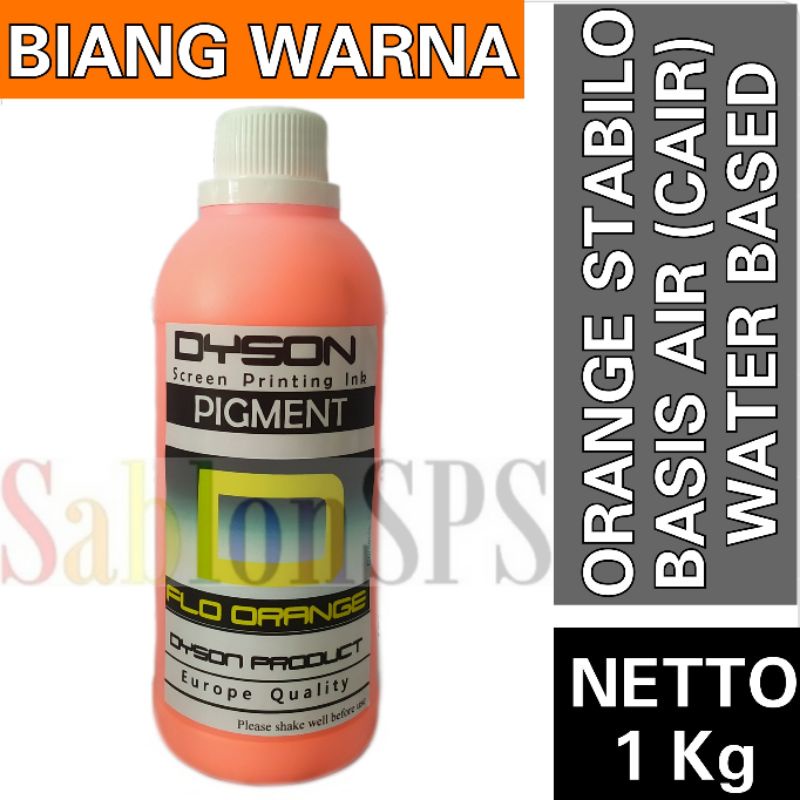 BIANG WARNA ORANGE STABILO PIGMENT FLO ORANGE 1kg