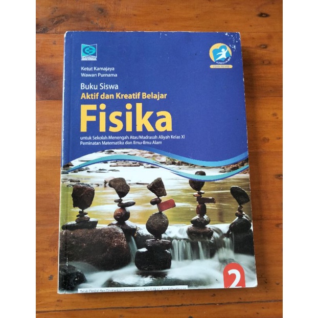 buku fisika kelas 11 perminatan MIPA penerbit grafindo edisi revisi
