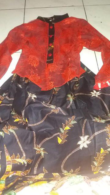 Sarimbit Couple Batik Keluarga/family Gamis Muslim Adelia Madura Hitam