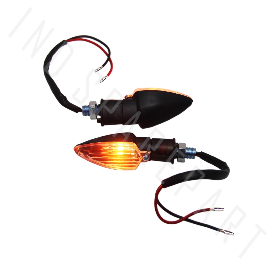 Lampu Sein-Sen Ritting-Riting-Retting-Reting Sign Depan-Belakang Mini Putih Model Vixion New NVL