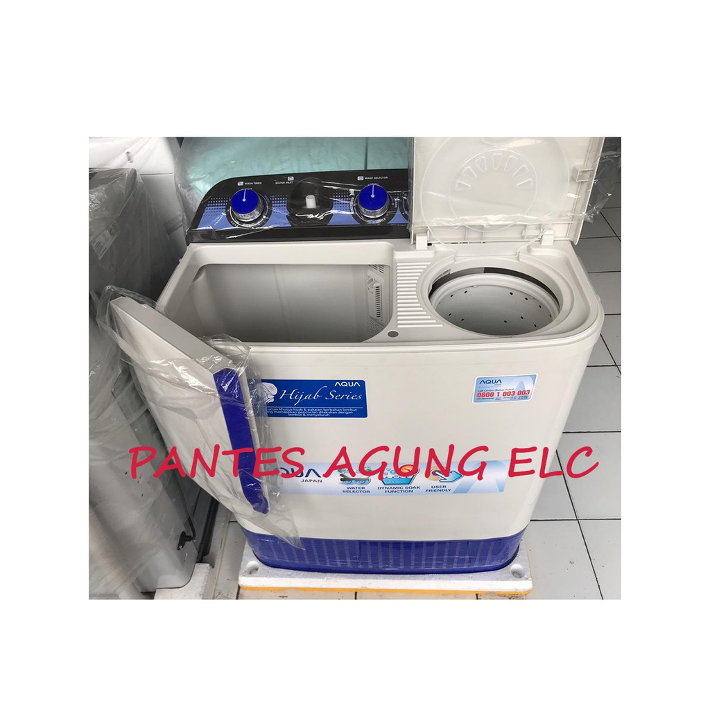 MESIN CUCI 2 TABUNG AQUA QW781XT / QW 751XT 7KG khusus bdg