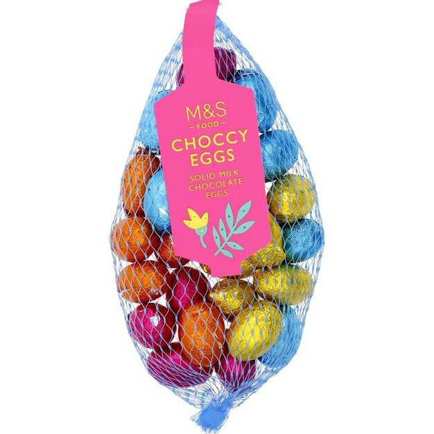 

Ready Stok M&S Solid Milk Chocolate Egg 130G - Solid Milk Chocolate Eggs Easter