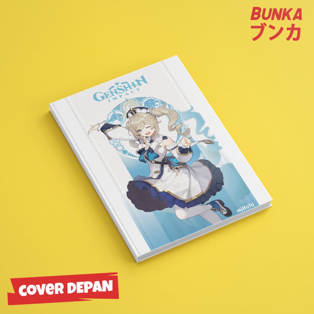 

Notebook Game Genshin Impact Barbara Hardcover A5 Buku Tulis Catatan Notes Agenda Planner Jurnal