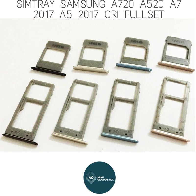 SIMTRAY SAMSUNG A720 A520 A7 2017 A5 2017 ORIGINAL FULLSET