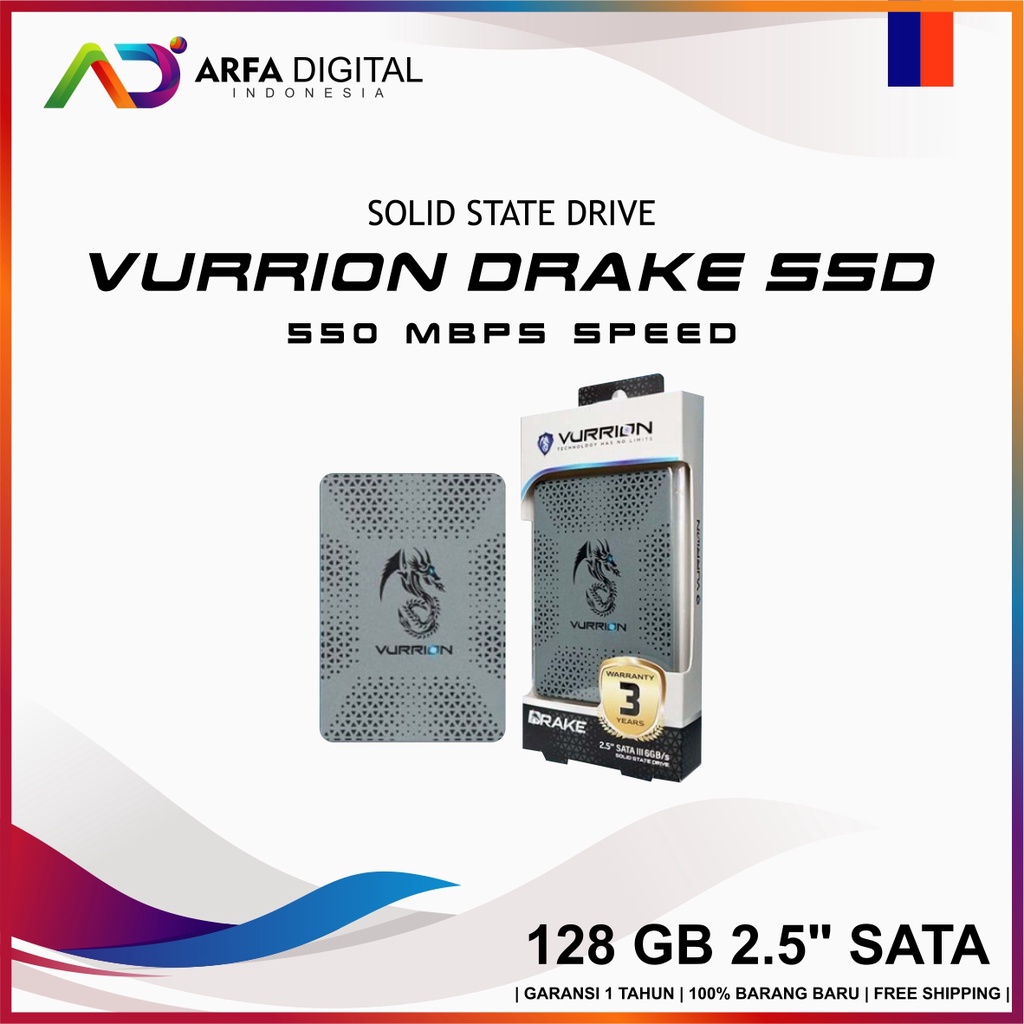 SSD VURRION DRAKE 128GB 2.5&quot; SATA3