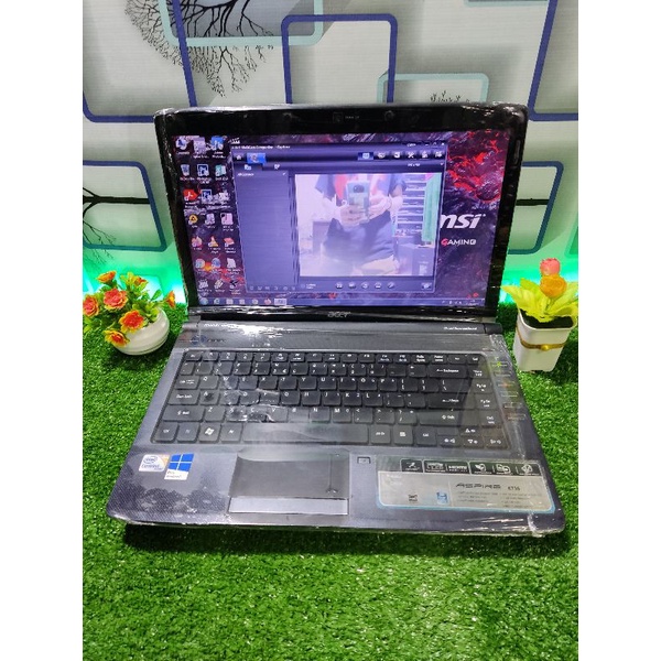 LAPTOP ACER ASPIRE 4935 CORE2DUO RAM 4GB