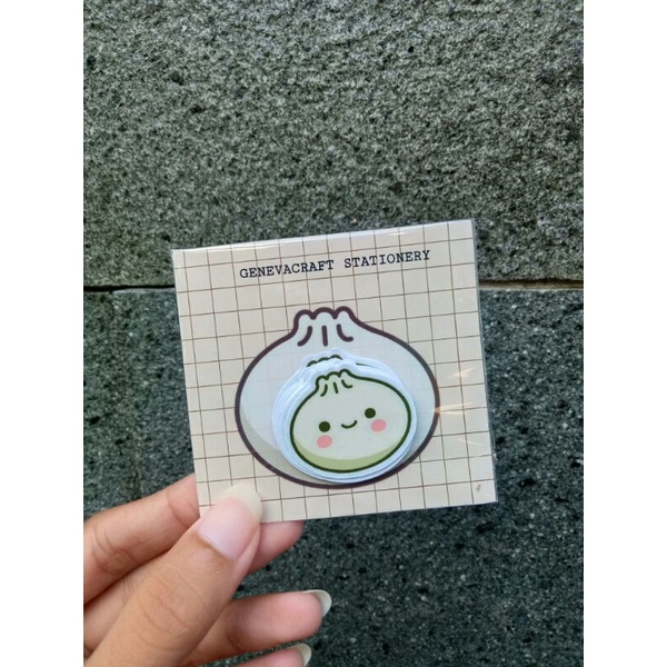 

9pcs Stiker dim sum gemoy lucu dekorasi notebook journal scrapbook dll